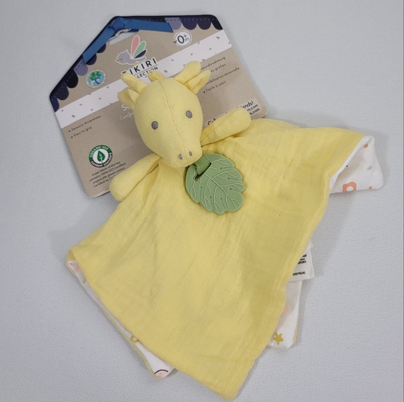 Tikiri Giraffe Lovey Security Blanket With Teether - Picture 10 of 10